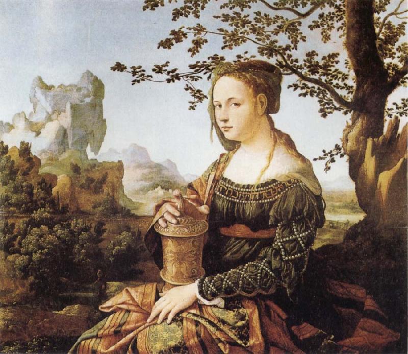 Jan van Scorel Mary Magdalene Spain oil painting art